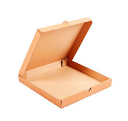 Коробка для пиццы 250*250*50 бурая (1/25/50)