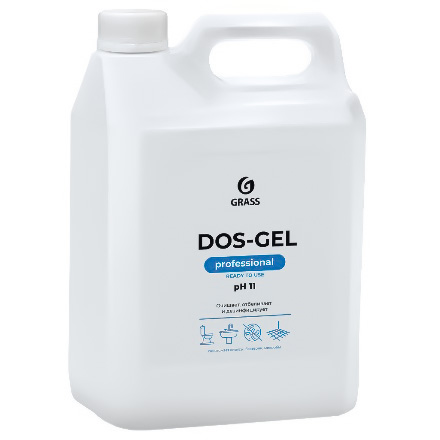 Дезинфицирующий чистящий гель "DOS Gel" 5л (1/4)